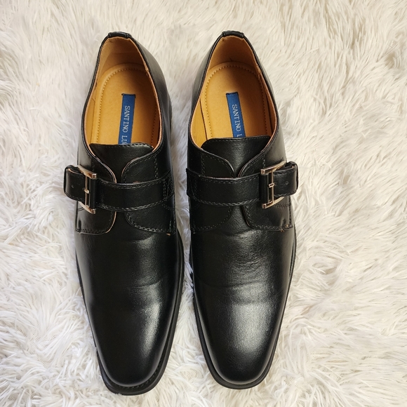 Santino Luciano Monkstrap Dress Shoes - Picture 2 of 8